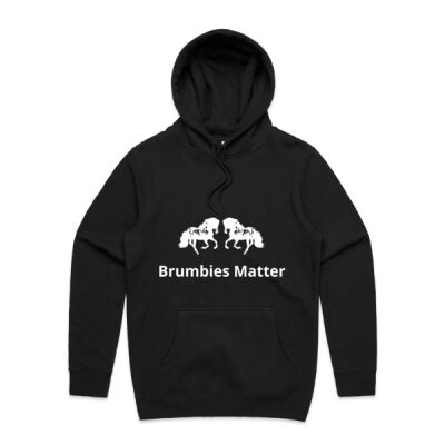 Unisex Brumbies Matter Hoodie (FRONT LOGO) Thumbnail