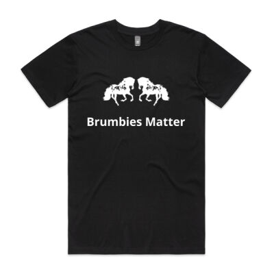 Mens Brumbies Matter T-Shirt (FRONT LOGO) Thumbnail